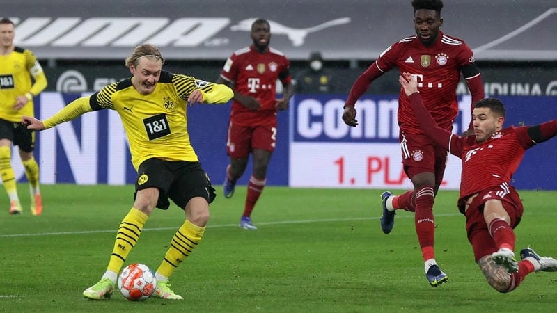  Bảng kèo cược đa dạng cho trận Bayern - Dortmund trên 33win