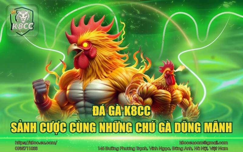 Tại sao nên chọn K8CC để cá cược đá gà