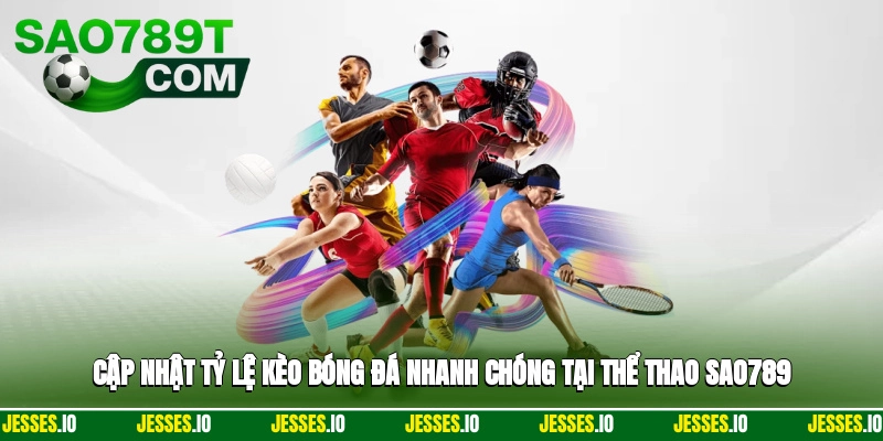 Cập nhật tỷ lệ kèo bóng đá nhanh chóng tại Thể thao Sao789