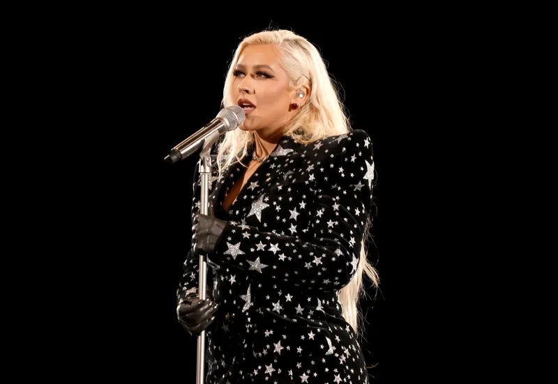 Nhan sắc quyến rũ của Christina Aguilera