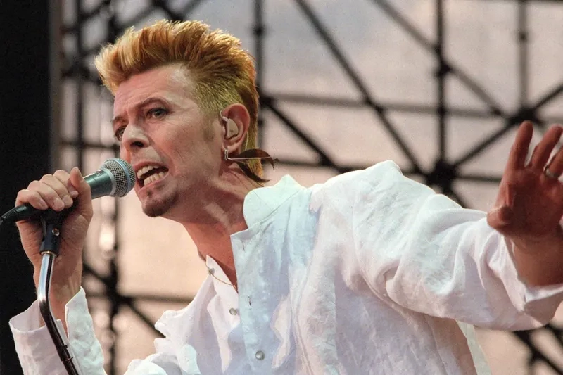 David Bowie trong bộ phim Labyrinth