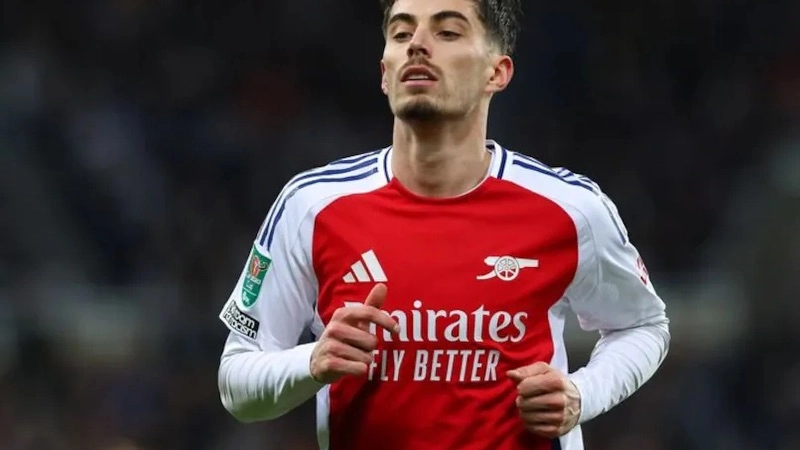 Từng tỏa sáng trong đội hình Chelsea 2021, nhưng Kai Havertz hiện đang nỗ lực cống hiến tại Emirates