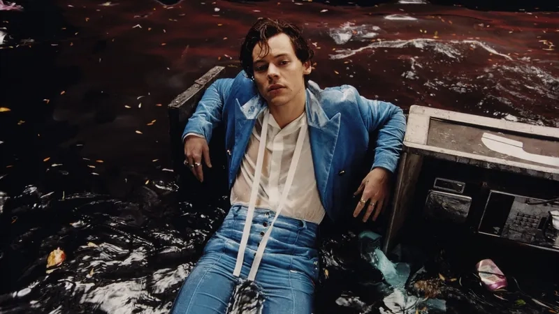 Harry Styles trên sân khấu