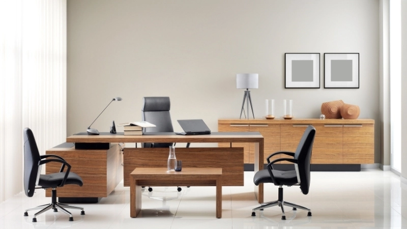 Làm mới desktop với hình nền máy tính văn phòng