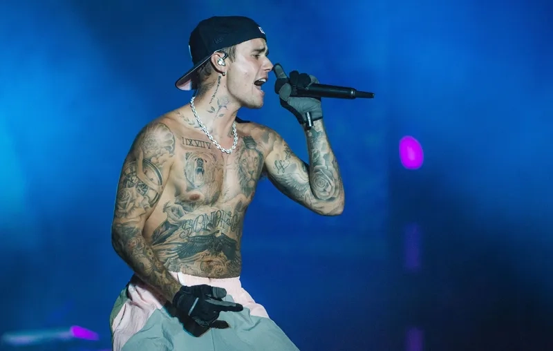 Bieber justin bieber trên sân khấu