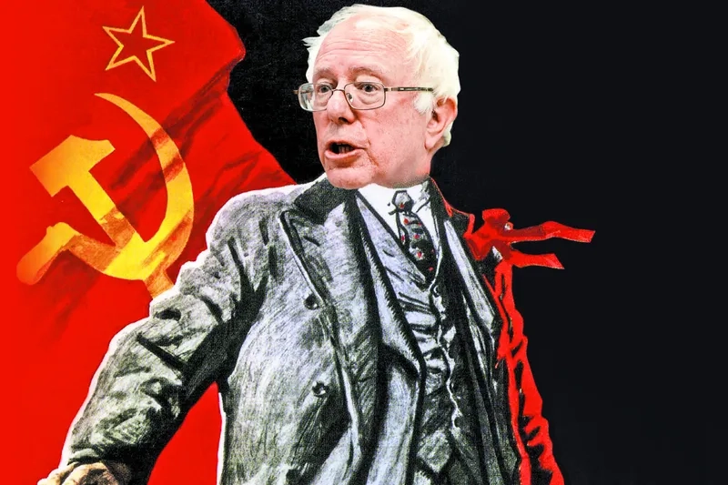 Meme Bernie Sanders đeo găng tay len
