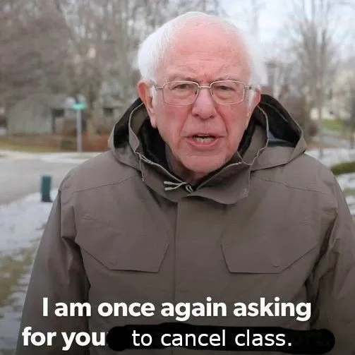 Hình ảnh gốc meme Bernie ngồi chờ