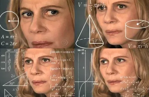 Meme hoang mang không biết nói gì