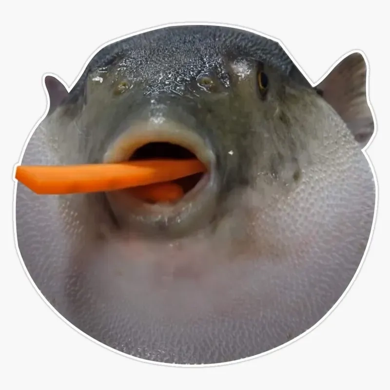 Biểu cảm bất hủ của meme cá blub blub