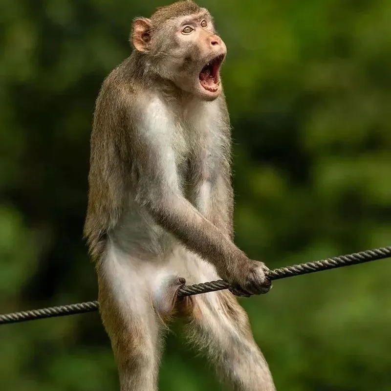 Xem video meme khỉ cười không ngớt