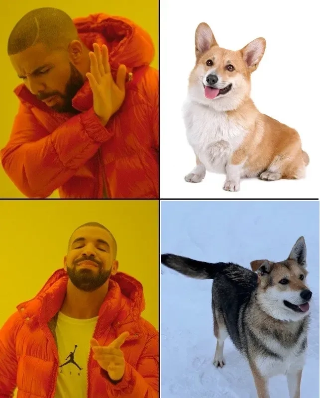 Sử dụng Drake yes no meme maker