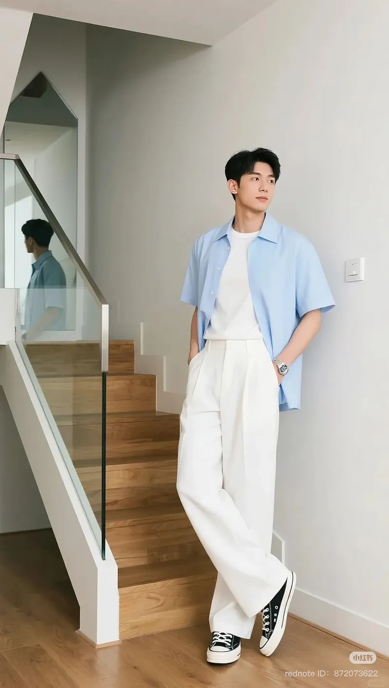 Gợi ý outfit nam đi chơi cuối tuần