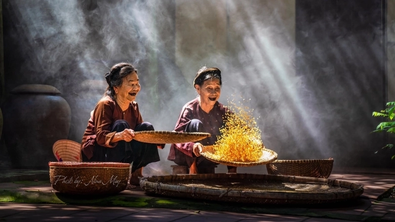 Phong cảnh làng cổ Đường Lâm - Nét đẹp vượt thời gian