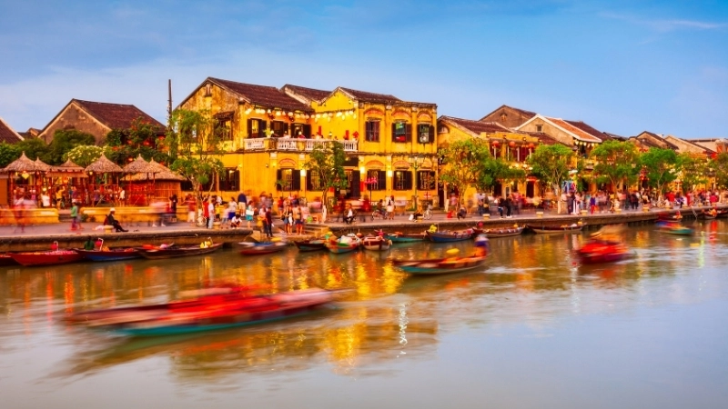Một góc hình Phố cổ Hội An cổ kính