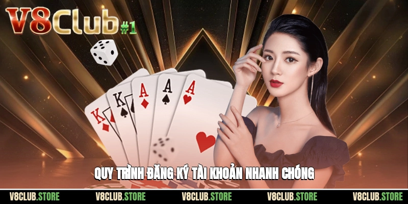 Đăng ký tài khoản dễ dàng và cực kỳ nhanh chóng