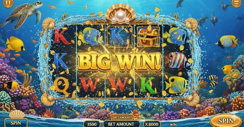 Sunwin thủy cung – Quay thưởng thú vị trúng jackpot lớn