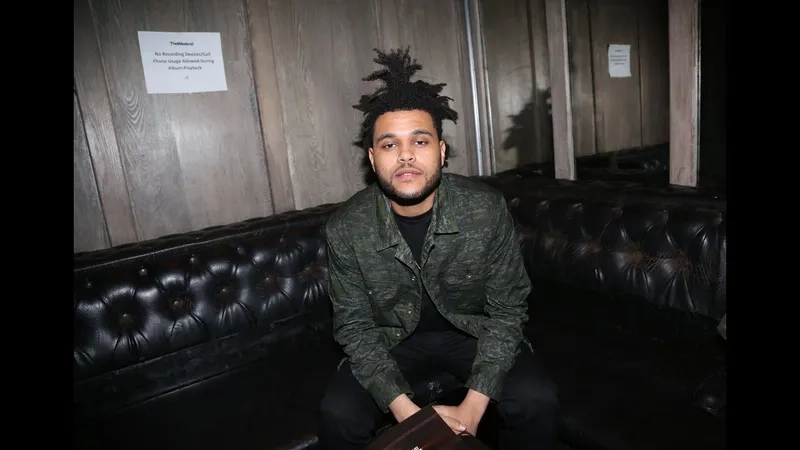 Một góc sân khấu concert hoành tráng của The Weeknd