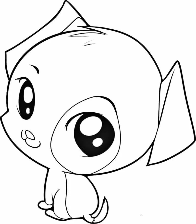 Tạo avatar chó chibi từ tranh tô màu