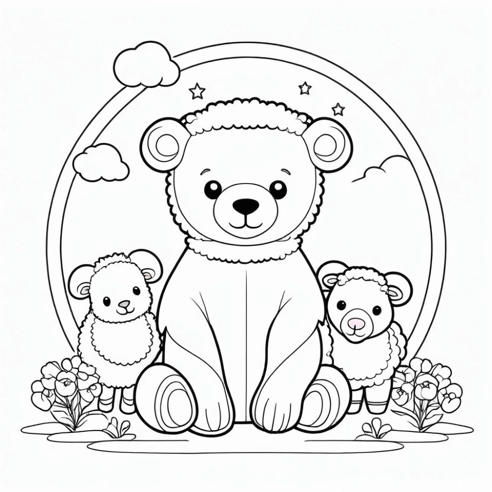 Phiên bản gấu chibi đội nón cực ngầu