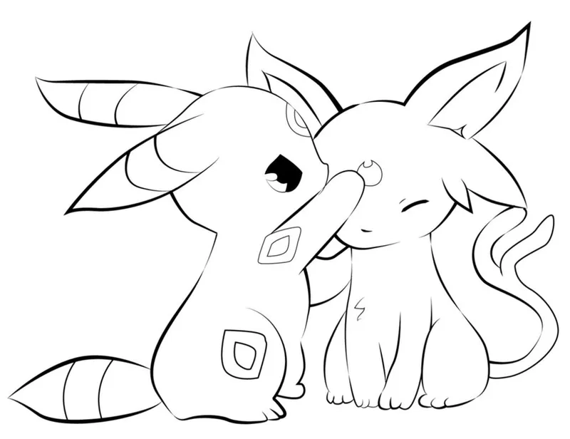 Khám phá thế giới pokemon hệ bóng tối tô màu