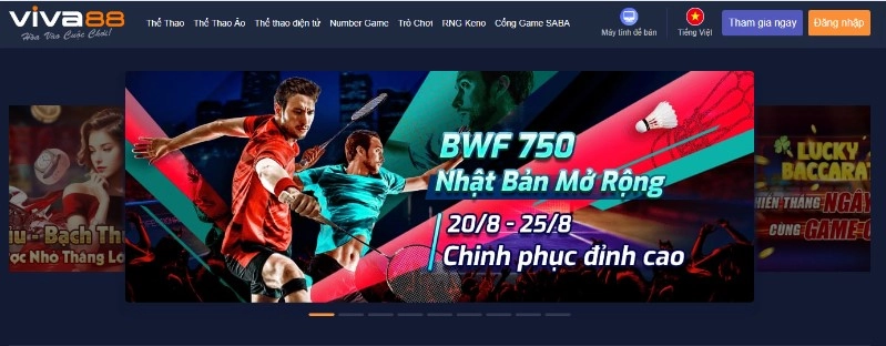 Giới thiệu tổng quan về Viva88