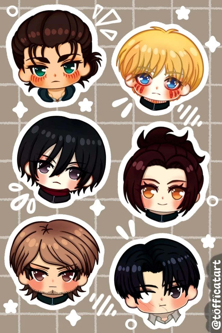 Hướng dẫn aot chibi drawing đơn giản