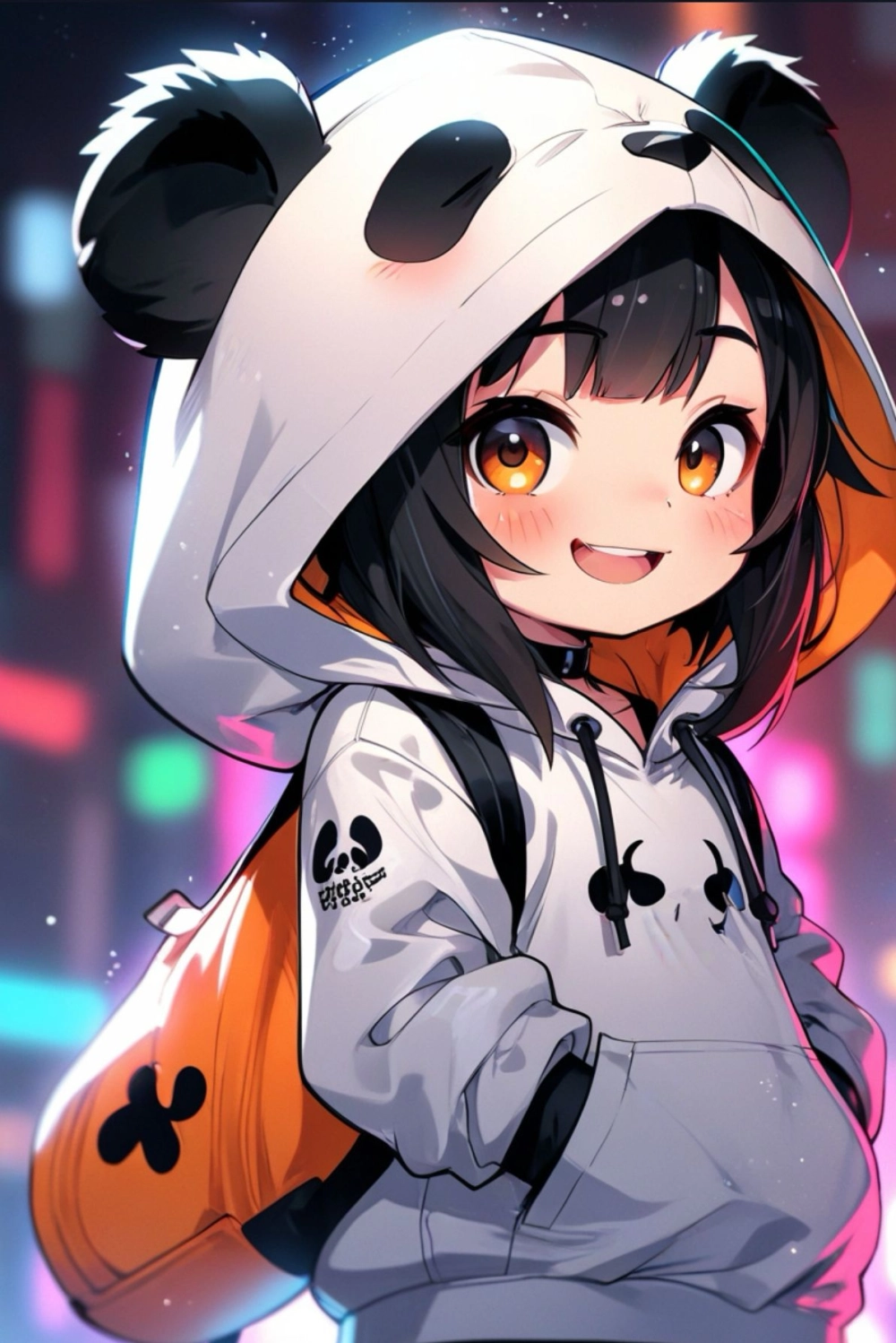 Sự lựa chọn tối giản với avatar hoodie xám
