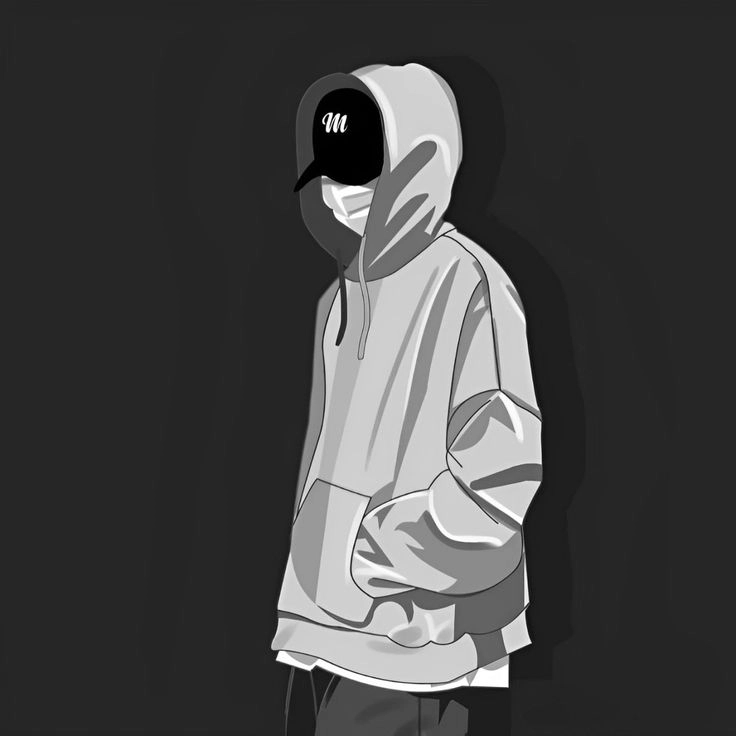 Nét dịu dàng của avatar hoodie nữ