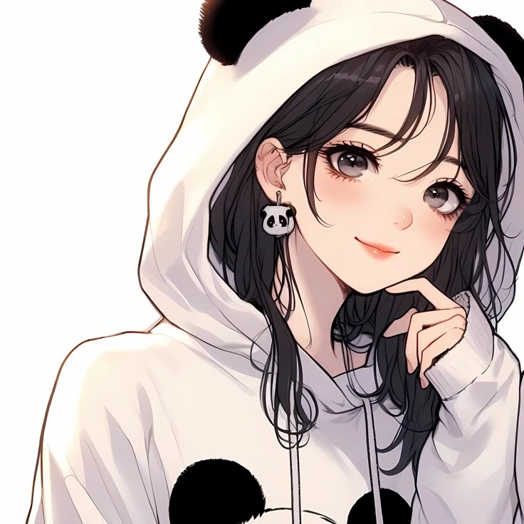Khoảnh khắc ngọt ngào của avatar cặp mặc áo hoodie
