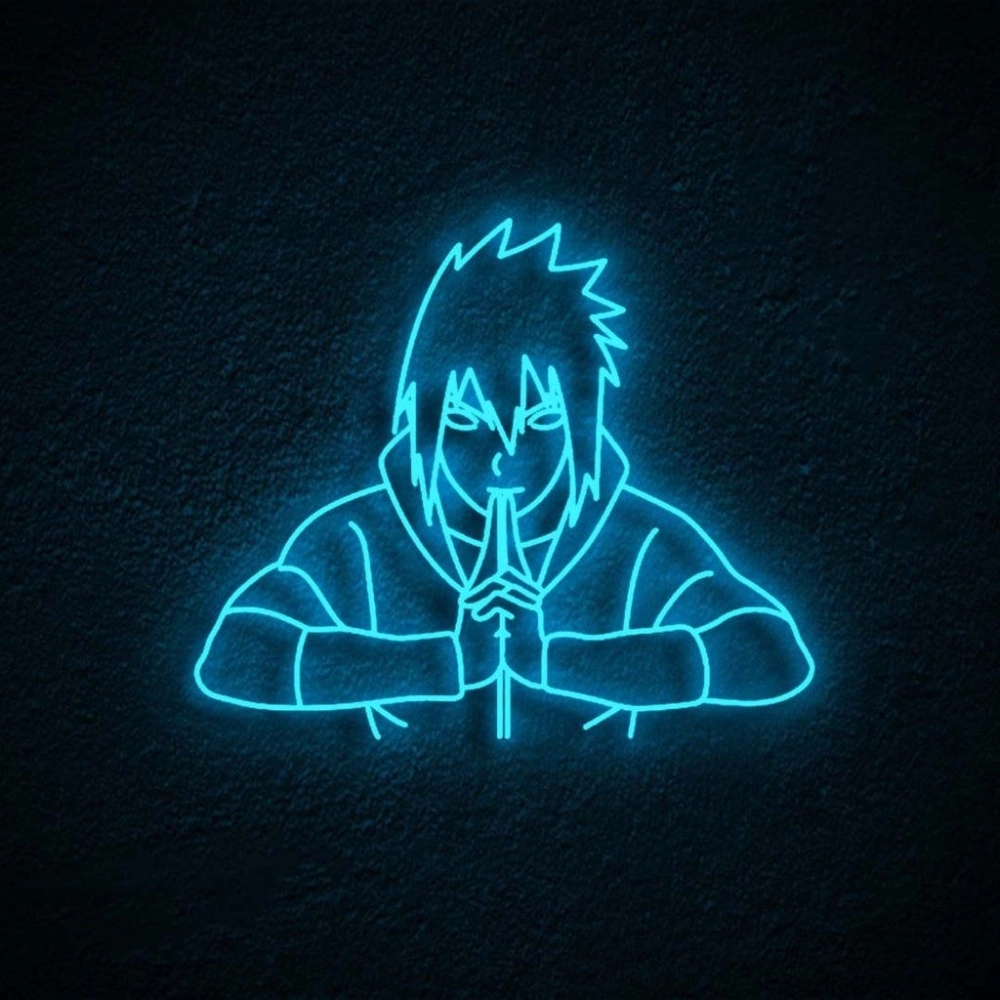 Mẫu avatar cặp neon hình trái tim tan vỡ
