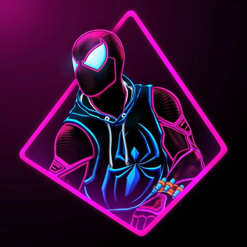 Sử dụng hình nền neon cho điện thoại của bạn