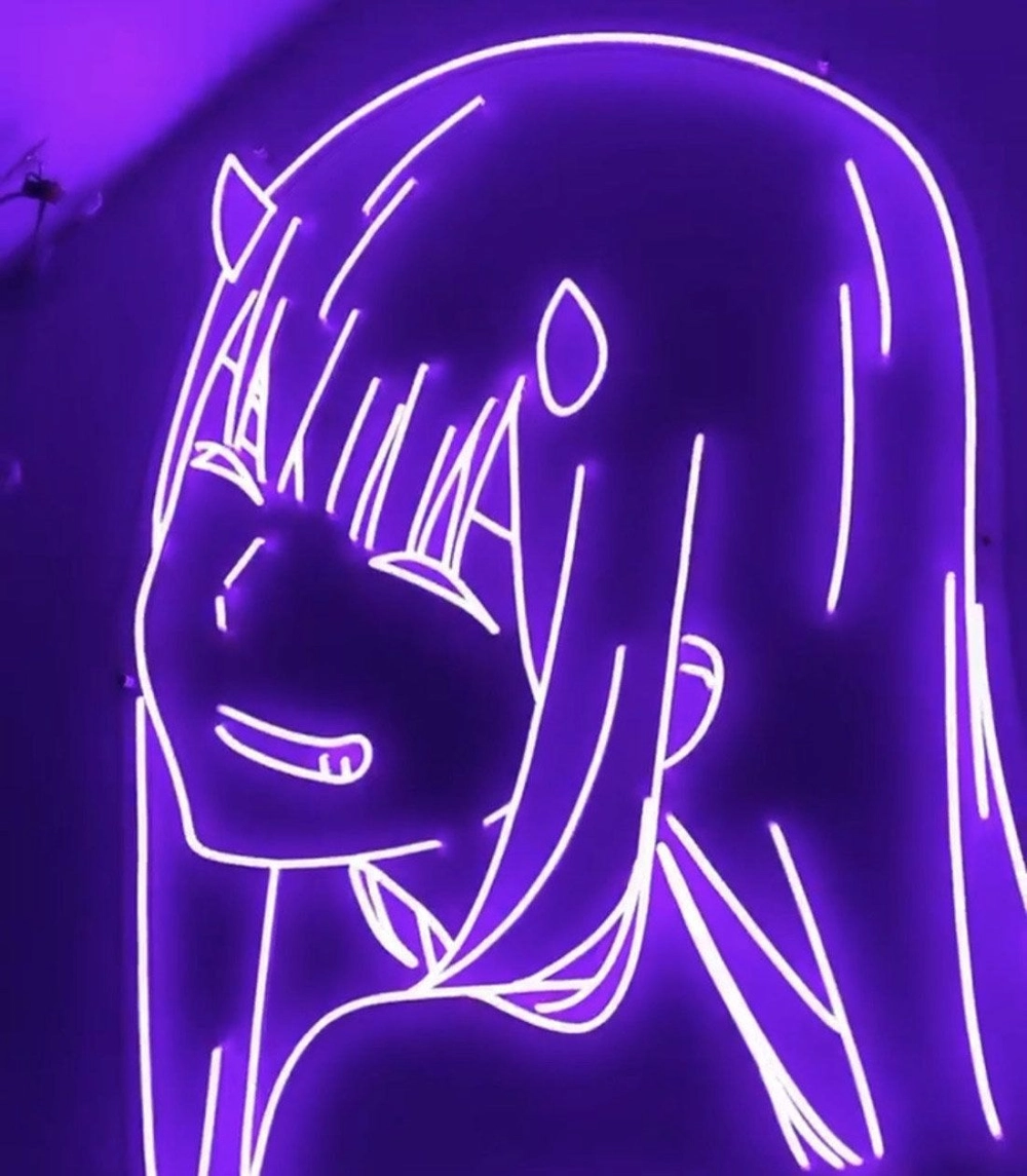 Tạo hình avatar neon cute với tai mèo phát sáng