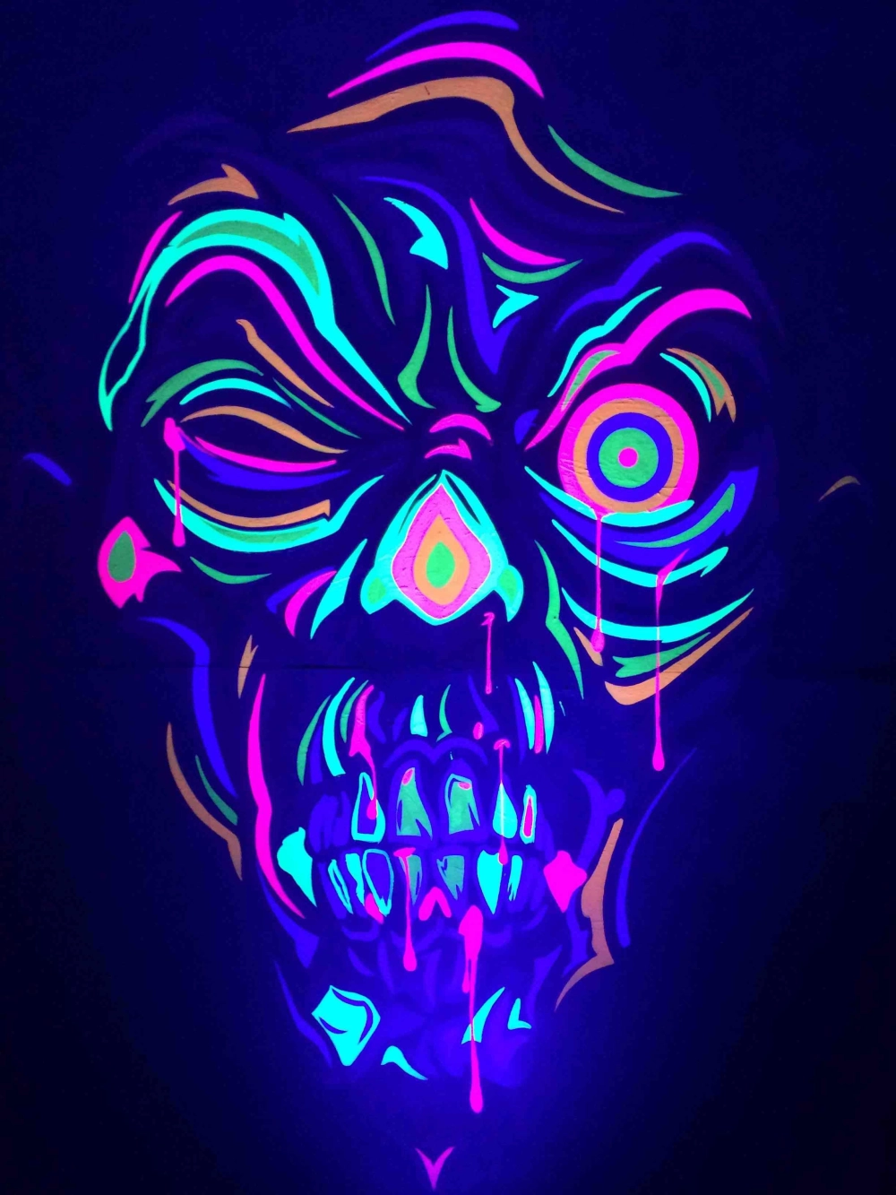 Gợi ý avatar neon cho nam phong cách chiến binh