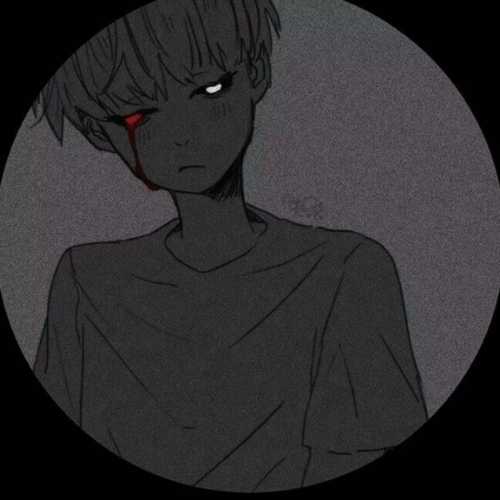 Nghệ thuật trong avatar sad boy đen trắng