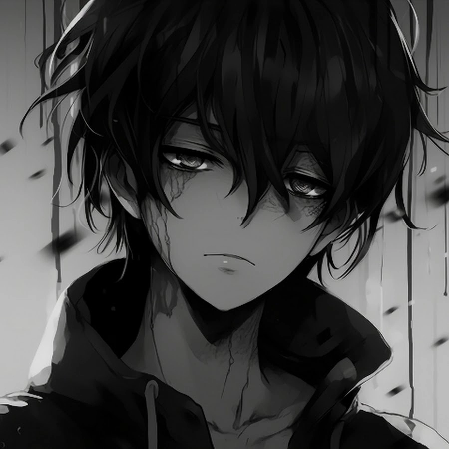 Chỉ một mình với avatar anime boy cô đơn