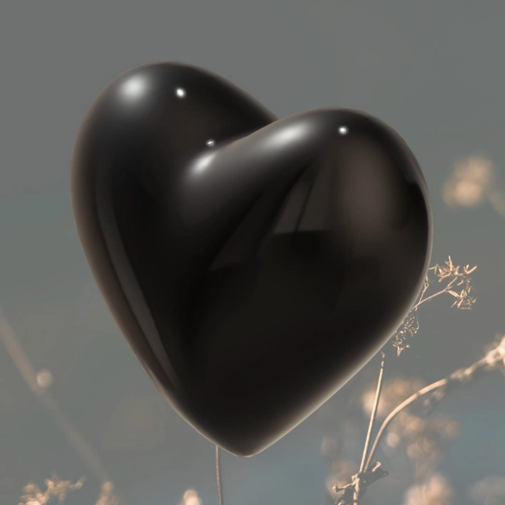 Top những hình ảnh avatar trái tim đen đầy tâm trạng và bí ẩn