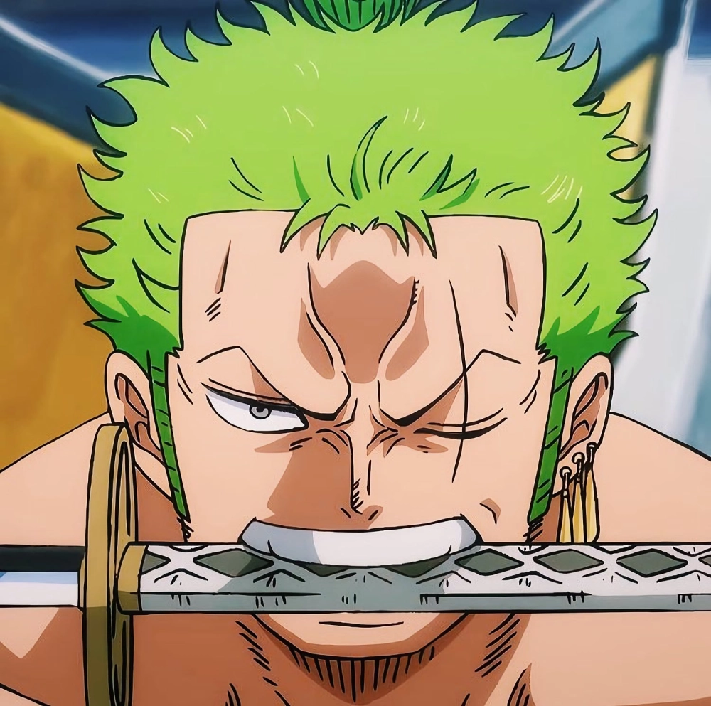 Một avatar Zoro lạnh lùng và đầy khí chất