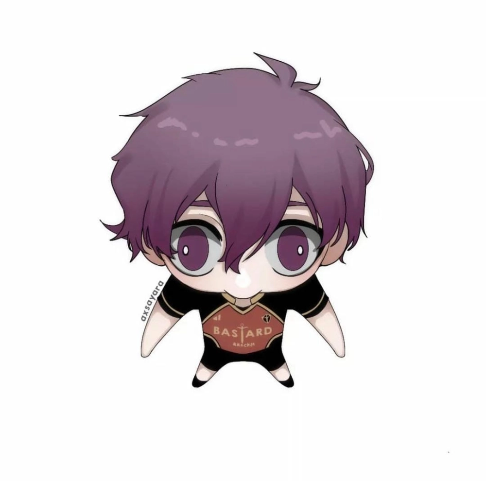 Tất cả Blue Lock characters chibi trong một khung hình