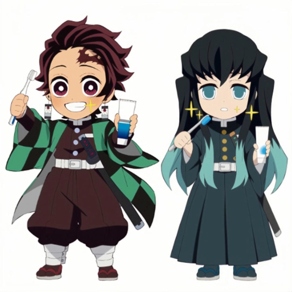 Những khoảnh khắc cute Demon Slayer Chibi