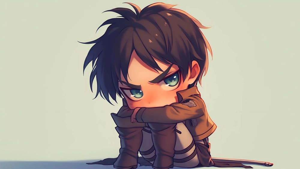 Phiên bản eren yeager chibi cực hiếm