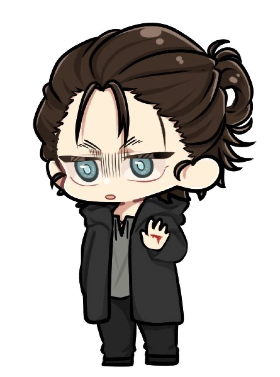 Eren chibi siêu ngầu trong bộ đồ Trinh sát