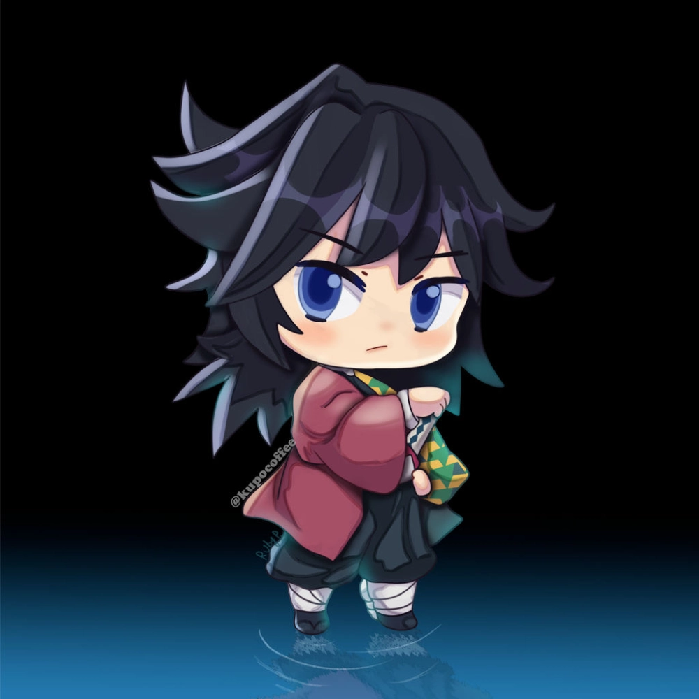 Khoảnh khắc cute Giyu chibi đốn tim fan