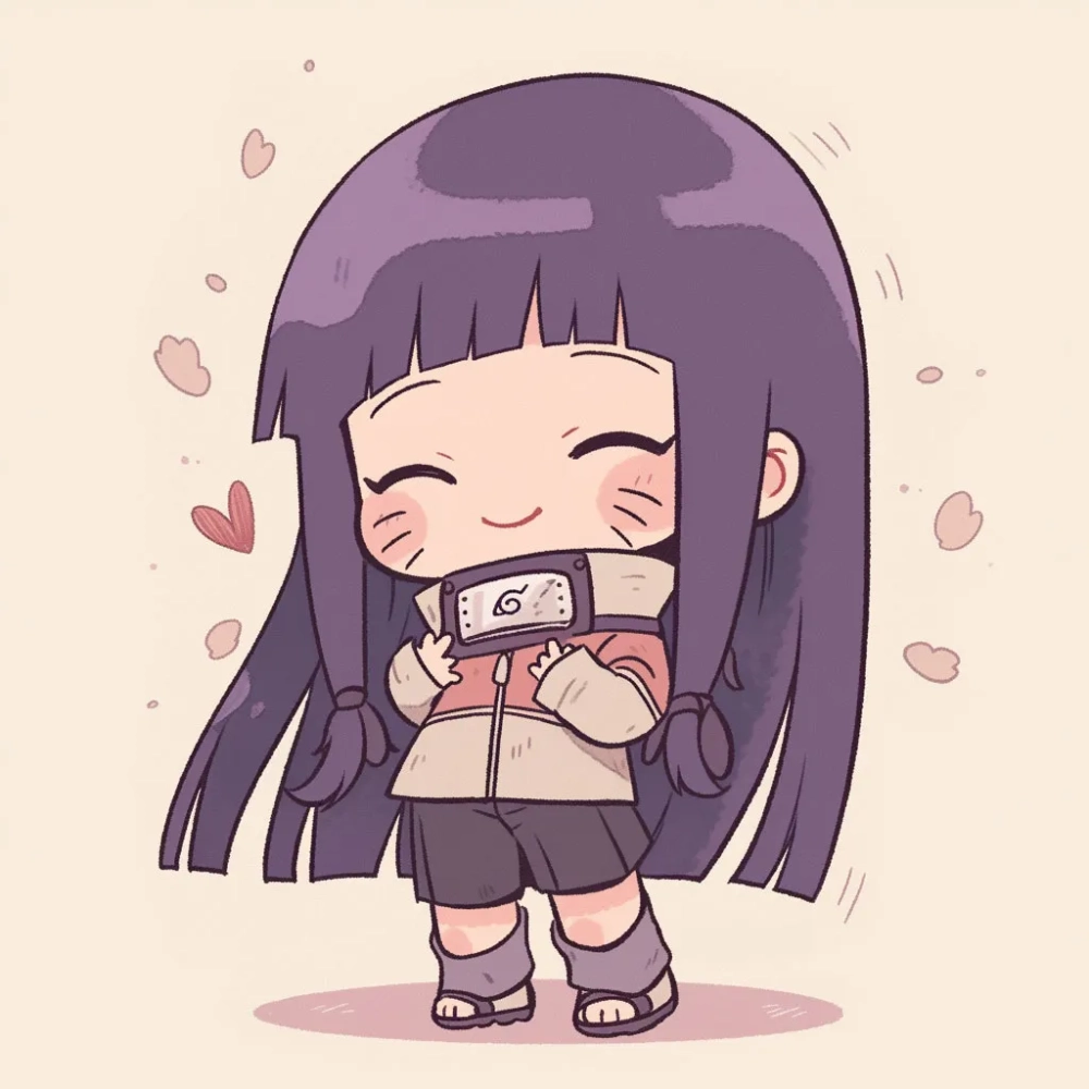 Tác phẩm Hinata chibi fanart ấn tượng