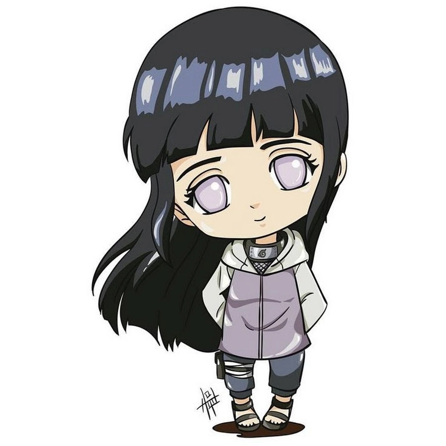 Phong cách kawaii Hinata chibi