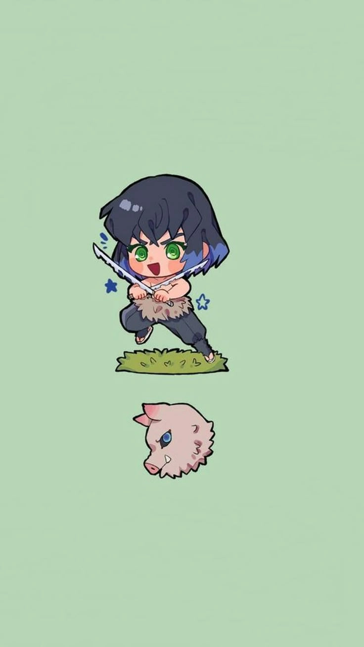 Phiên bản chibi inosuke hoang dã