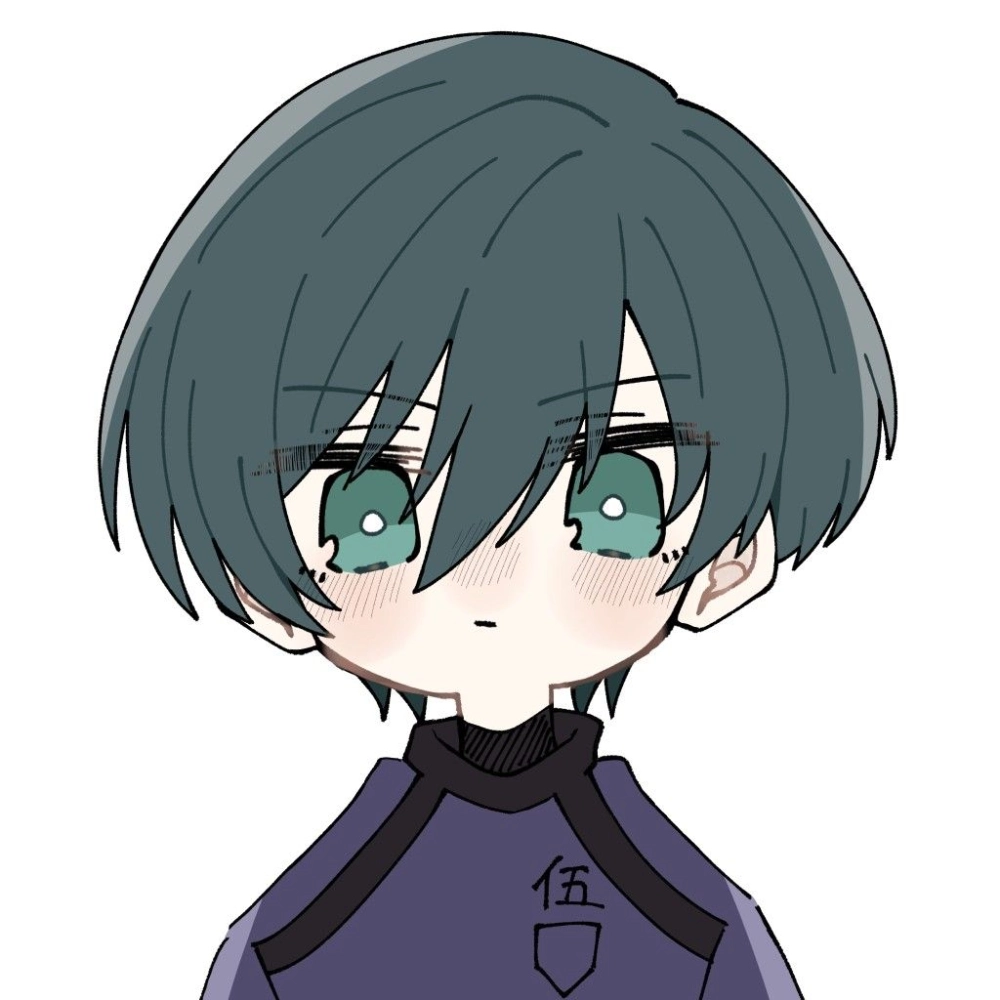 Cận cảnh Isagi Yoichi Chibi với biểu cảm đáng yêu