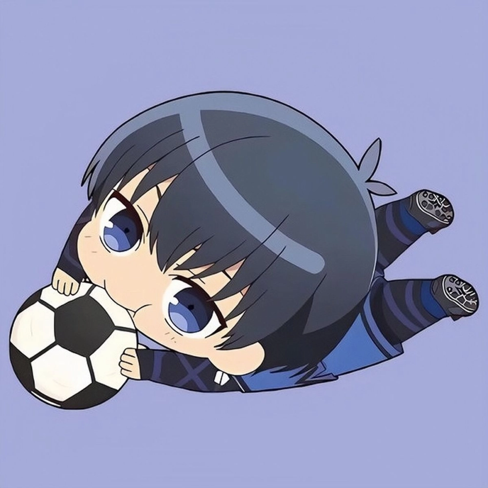 Khoảnh khắc cute Isagi Chibi khiến fan tan chảy