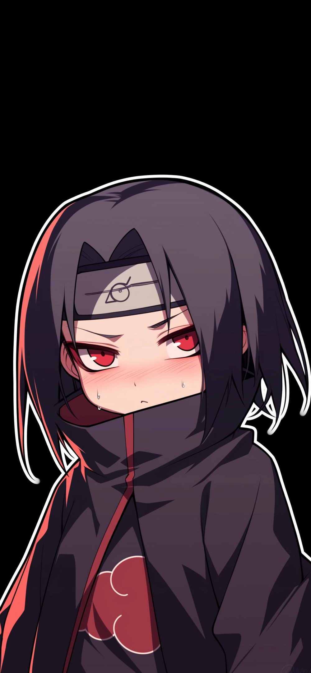 Hướng dẫn vẽ Itachi Chibi drawing