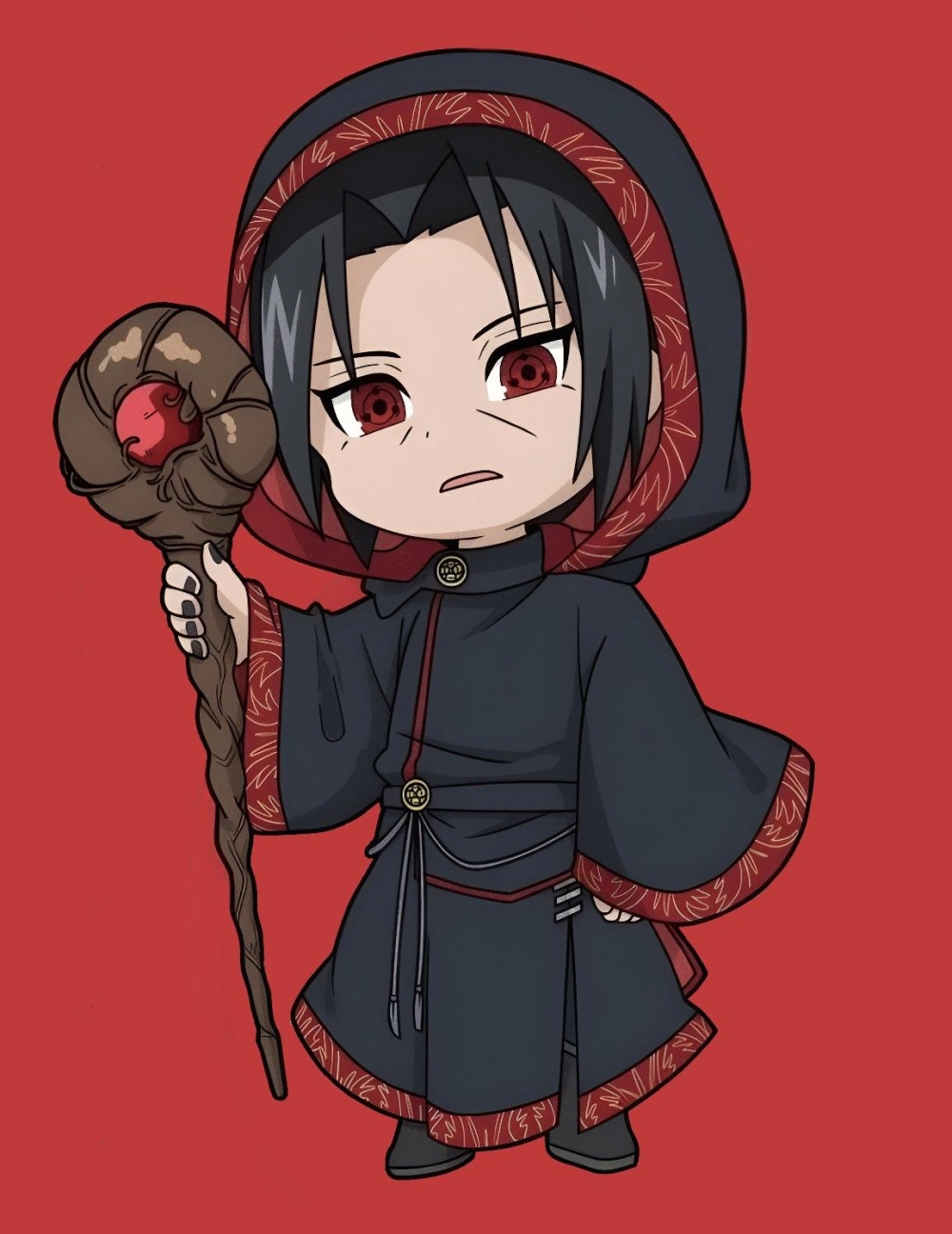 Tác phẩm Itachi Chibi fanart ấn tượng