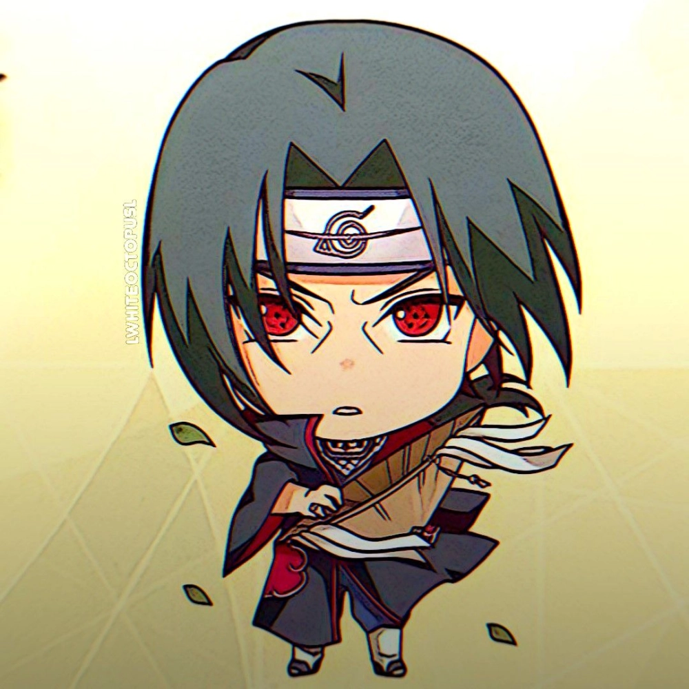 Biểu cảm kawaii Itachi Chibi